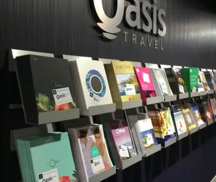 Click Here To Enlarge This Photo Of Types of brochure displays and leaflet holders