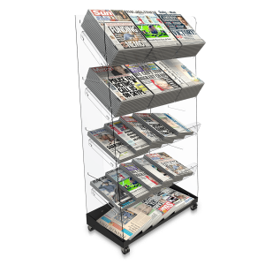 Bartuf Flexi-News Tall Triple Tower