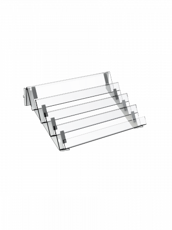 Click Here To Enlarge This Photo Of Bartuf - 4 Tier 65&sol;65&sol;65&sol;100mm Magazine Shelf