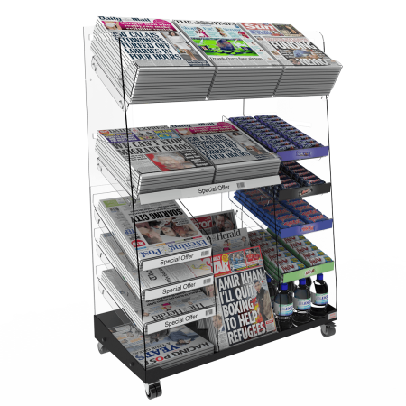 Click Here To Enlarge This Photo Of Bartuf 12 Facings Flexi-News Cross Category Triple