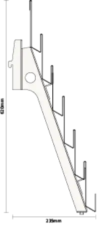Click Here To Enlarge This Photo Of Bartuf 6 Tier Greeting Card Shelving