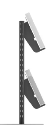 Click Here To Enlarge This Photo Of Bartuf Queue Management Newspaper Shelves