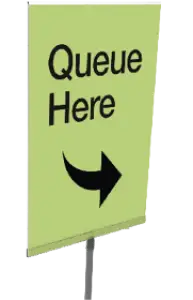 Bartuf Que Management A4 POS Holder