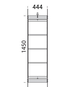 1 Blade 4 A3 Rotating Display