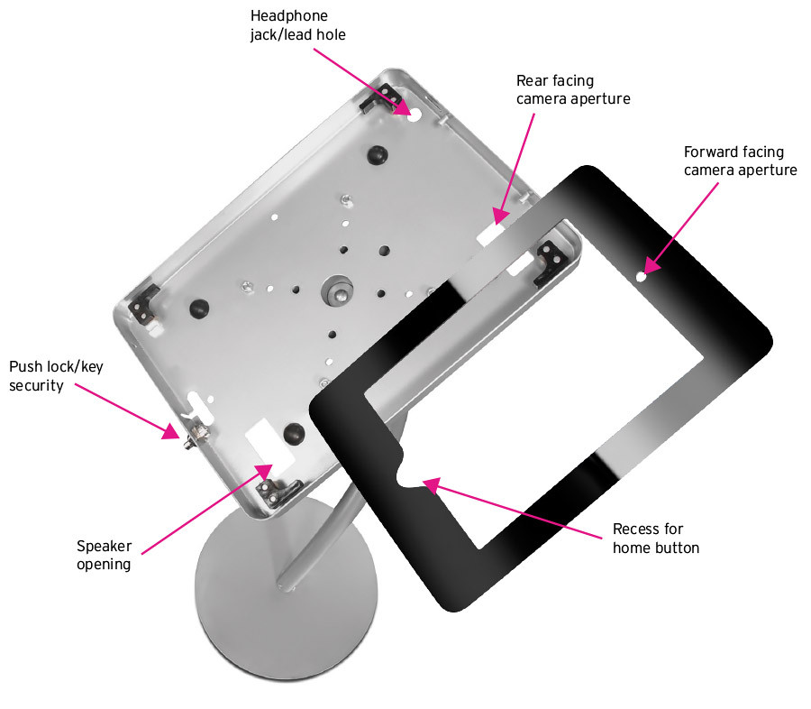 iPad Curve Display Stand