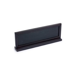 Dark 3 tier wooden counter top stand