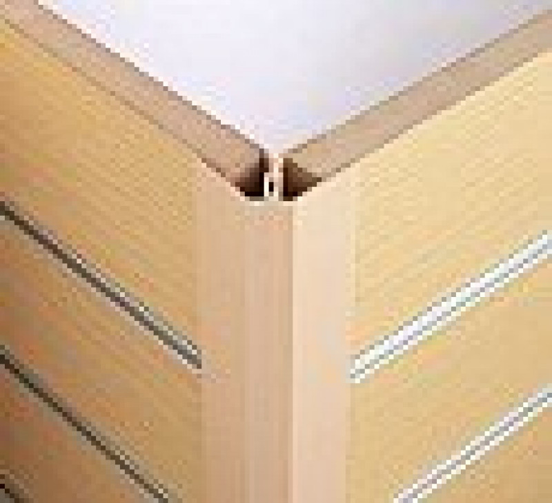 Slatwall 2-Piece Corner Quadrant | Profile