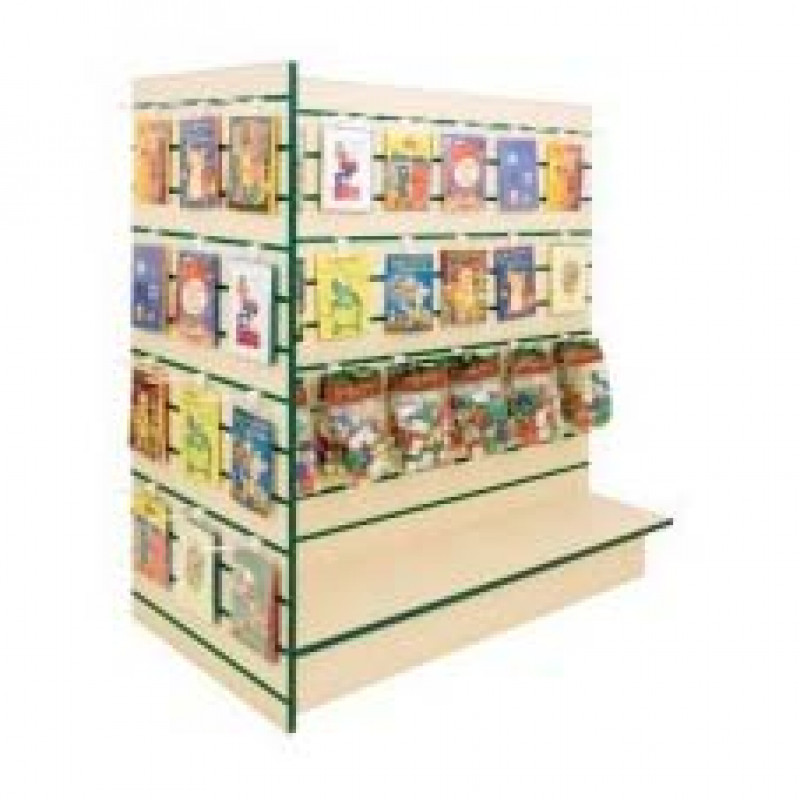 T Style Gondola Slatwall Unit