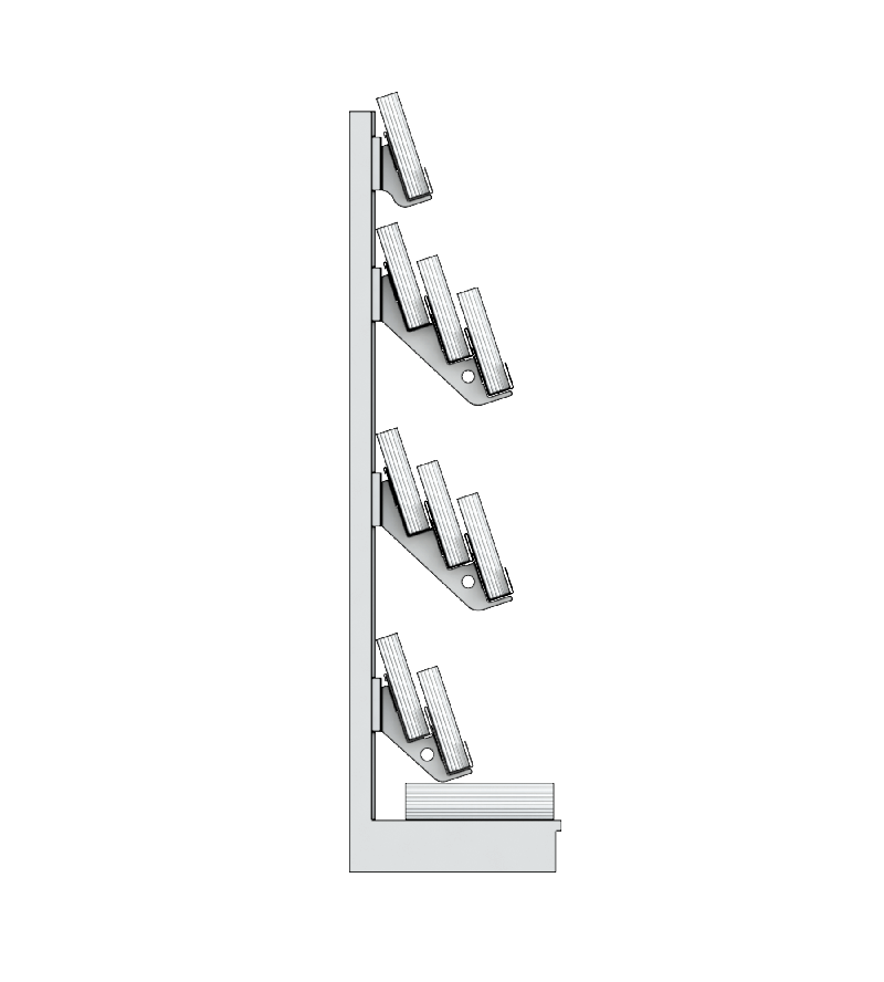 Bartuf 9 Tier Super Magazine Bay