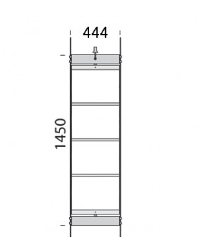 1 Blade 4 A3 Rotating Display