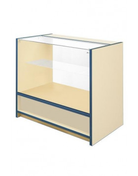 3/4 Glass Front Counter - Castle Range