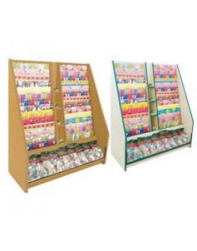 Gift Wrap Ladder Display Unit