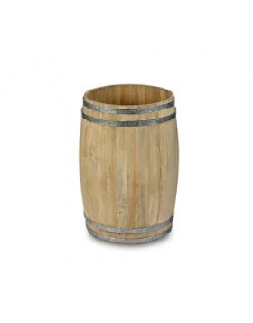 Medium Wooden Display Barrel