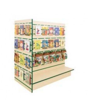 T Style Gondola Slatwall Unit