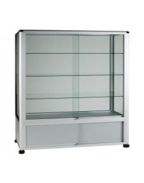 UB26 - 3/4 Display Tower Showcase with Storage