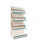 Modular Shelving - 8 Tier Magazine Display