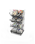 Bartuf Flexible Twin Tower Newspaper Display